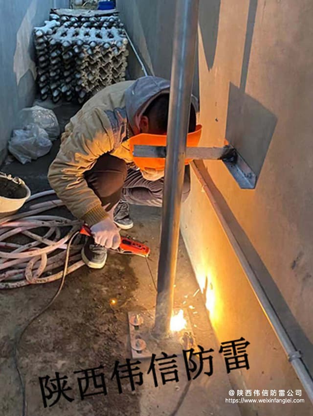 陕西嘉禾药业罐区防雷接地工程项目